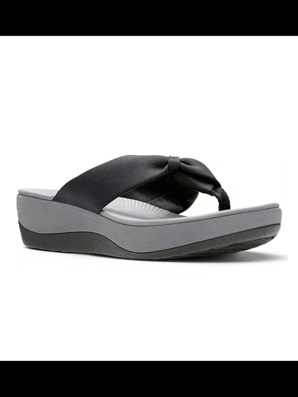 Clarks Women's Arla Glison Cloudsteppers Thong Sandals Size 9 Waterproof